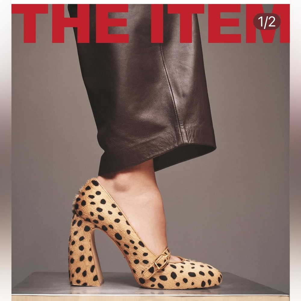 ZARA ANIMAL PRINT HEELS - THE ITEM ZARA WOMAN